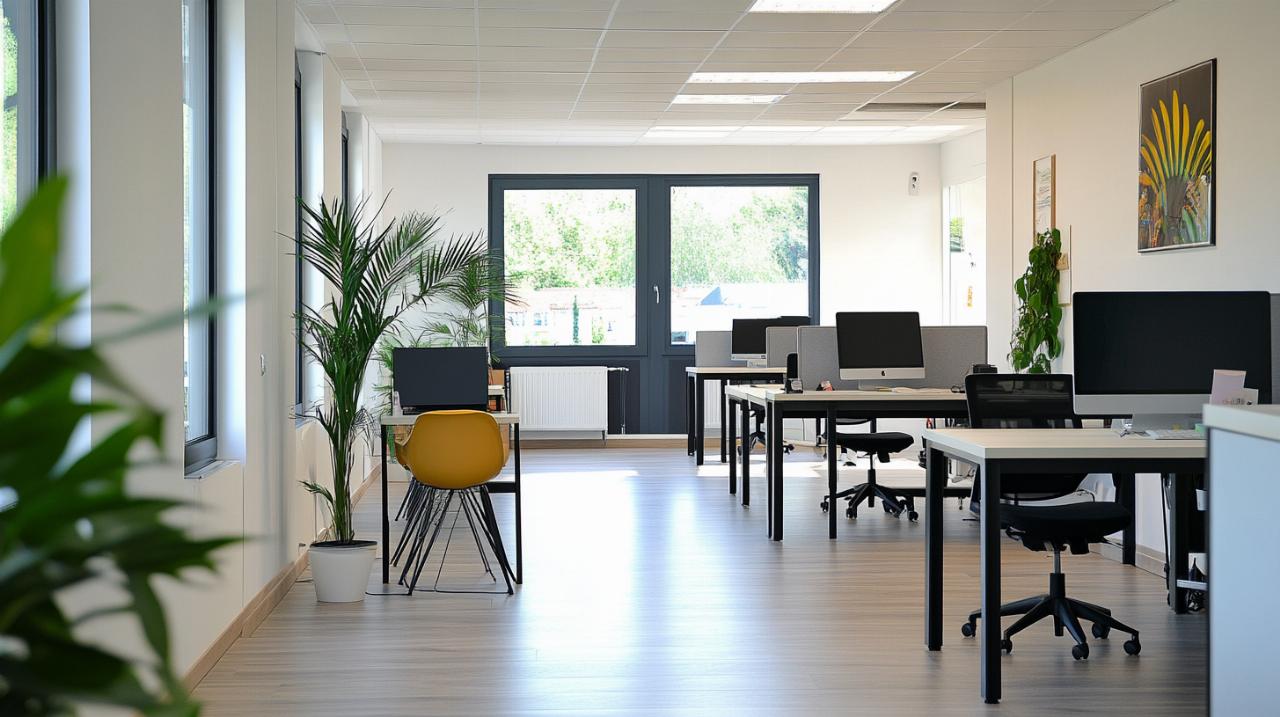 Bibby Factor France espacio de trabajo: Cómo el mobiliario de oficina Lyon sostenible impulsa la productividad en pymes